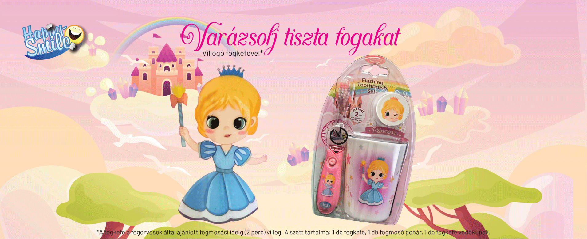 Hercegnős fogkefe szett
