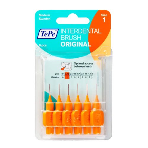 TePe Original fogköztisztító kefe - 0.45mm narancs