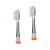 BRUSH-BABY KIDZSONIC ELEKTROMOS FOGKEFEFEJ 6 ÉVES KORTÓL - 2 DB