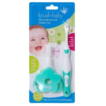 BRUSH-BABY ELSŐ FOGKEFE ÉS RÁGÓKA