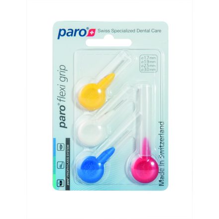 PARO FLEXI GRIP MIX FOGKÖZTISZTÍTÓ KEFE - VEGYES MÉRET - 4 DB
