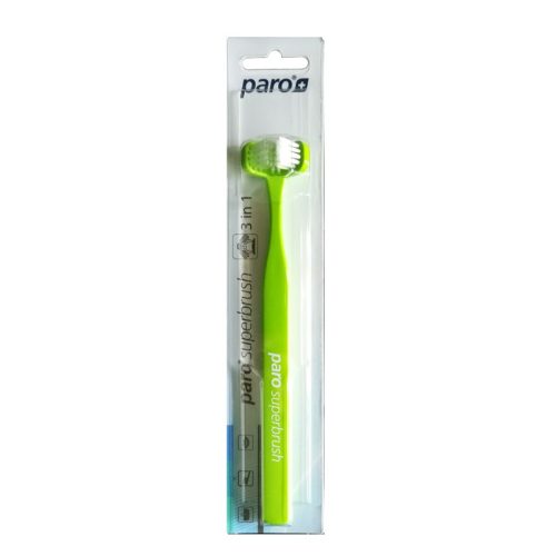 PARO SUPERBRUSH FOGKEFE SOFT - ZÖLD